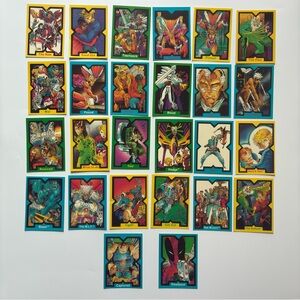 VTG 1991 Comic Images Marvel X-Force Trading Card Lot 26 with‎ Deadpool